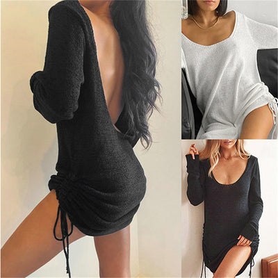 Vestido Sudadera con Cordón Ajustable - Image 6