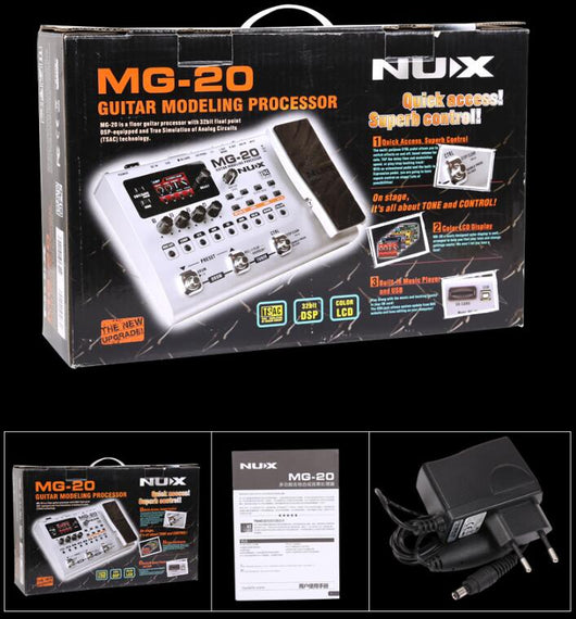 Procesador de Efectos para Guitarra Eléctrica MG-20 - Image 8
