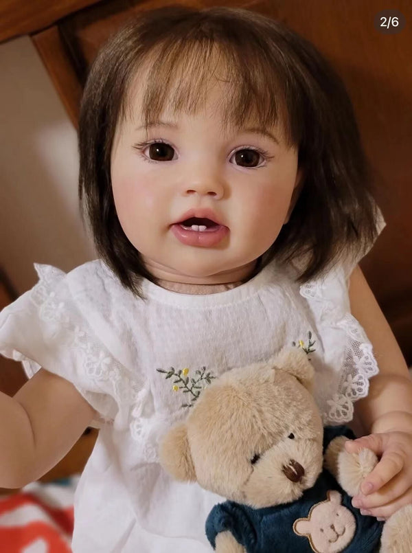 Muñeca Bebé Reborn de 60cm - Realista y Suave - Image 6