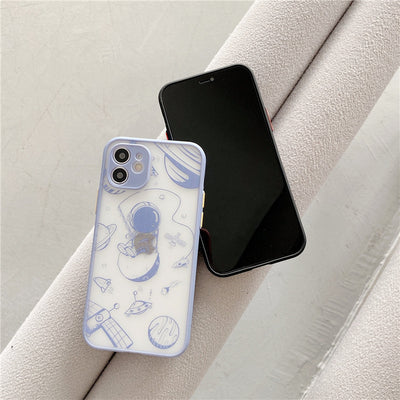 Funda para Celular Astronauta Lujo - Silicona Mate Antiimpactos - Image 4
