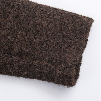 Abrigo Boucle Suelto Doble Botonadura Largo Otoño Invierno - Image 18