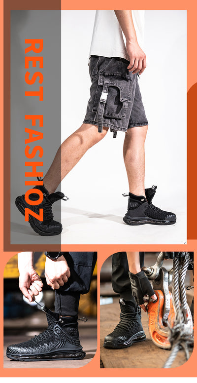 Zapatos Deportivos Ligeros con Amortiguación de Aire y Protección Reforzada - Image 22