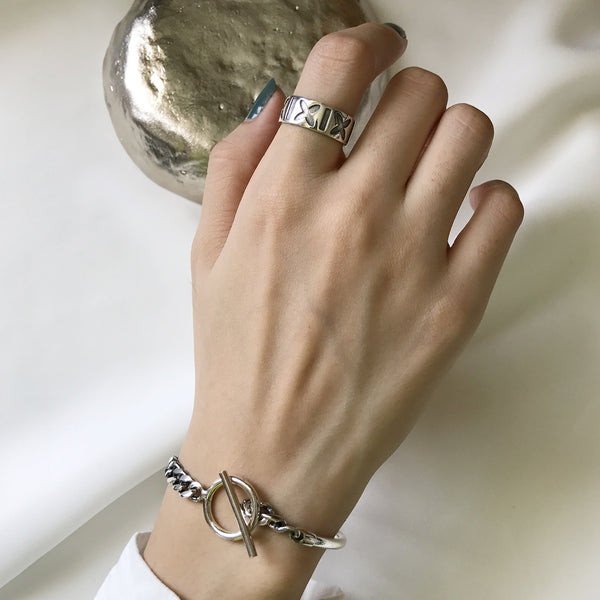 Pulsera de Plata 925 con Diseño de Cadena Elegante