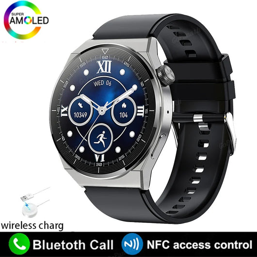 Reloj Inteligente Deportivo GT3 Pro - Pantalla Grande HD y Monitor de Frecuencia Cardíaca - Image 4