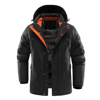 Abrigo Acolchado para Hombre - Chaqueta Térmica de Algodón Grueso - Image 6