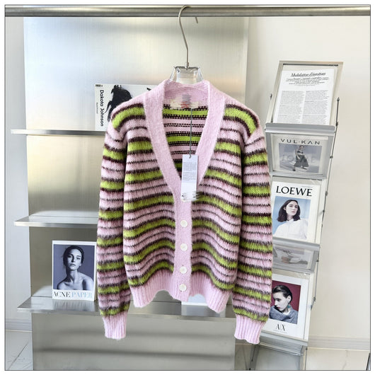 Cardigan de Lana Haima Premium - Suéter Tejido de Lujo - Image 30