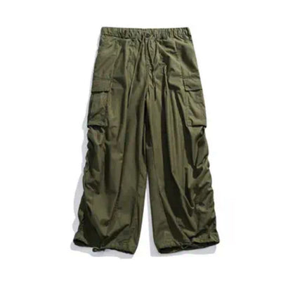 Pantalones de Trabajo Retro Estilo Japonés Sueltos y Anchos - Image 8