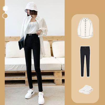 Leggins Negros Ajustados de Cintura Alta con Tecnología Stretch - Image 7