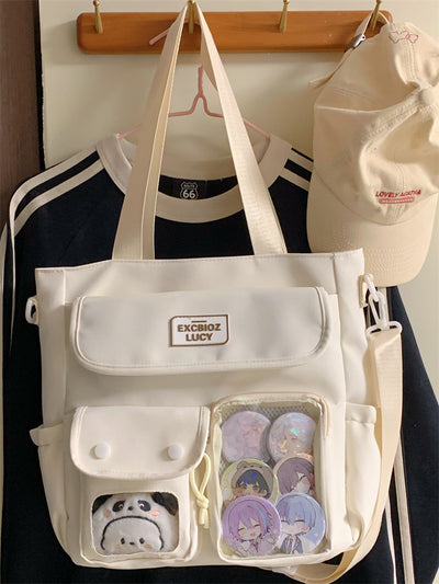 Bolsa Tote Escolar Japonesa de Gran Capacidad para Estudiantes - Image 34