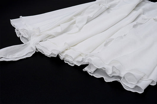 Camisola de Malla con Cinta y Falda Elegante - Image 10