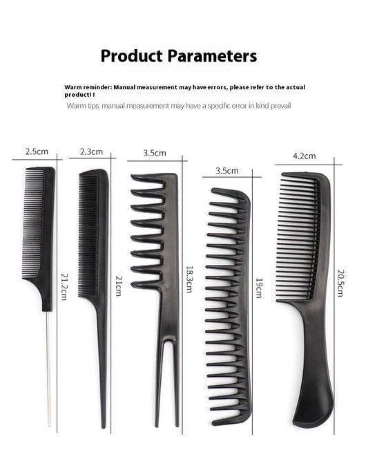 Set de 10 Peines Profesionales para Barbería y Salón de Belleza - Image 8