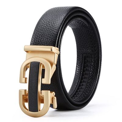 Cinturón de Cuero para Hombre con Hebilla Automática - Image 44