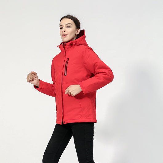 Chaqueta Calefactable USB Unisex para Invierno al Aire Libre - Image 5