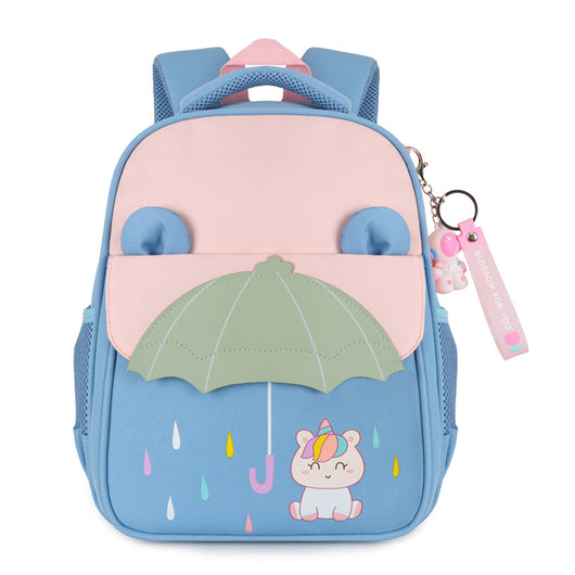 Mochila Escolar Infantil de Contraste para Clases de Preescolar e Intermedio - Image 3