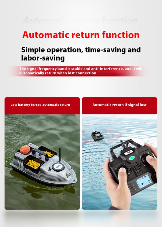 Bote de Cebo Inteligente con Control Remoto y Retorno Automático - Image 17