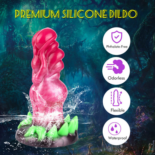 Tapón Anal de Silicona Líquida Luminiscente Tamaño Grande