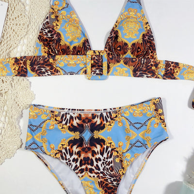 Bikini Halter Estampado - Image 25