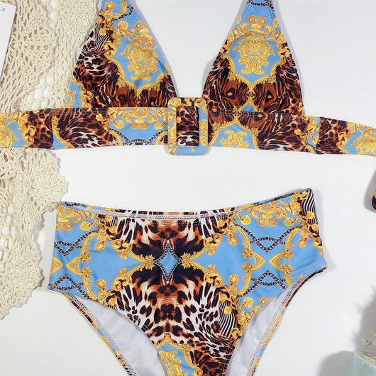 Bikini Halter Estampado - Image 25