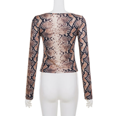 Playera Estampado Serpiente - Diseño Atrevido y Seductor - Image 9