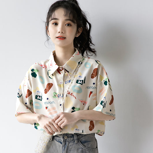 Polo Retro Holgado para Niña - Camiseta Escolar Manga Corta Comodísima - Image 3