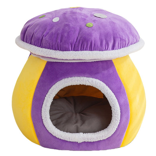 Nido Térmico Desmontable para Gatos y Conejos - Felpa Gruesa Invierno - Image 5