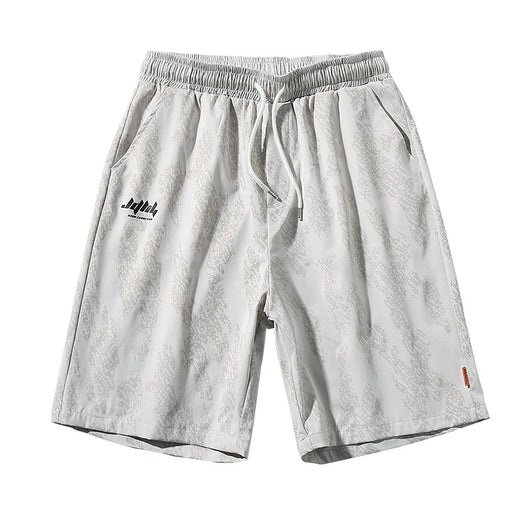 Shorts Sueltos Estampado Completo Tendencia para Hombre - Image 11
