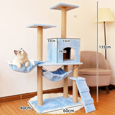 Árbol Rascador para Gatos con Torre de Escalada Espada - Image 14