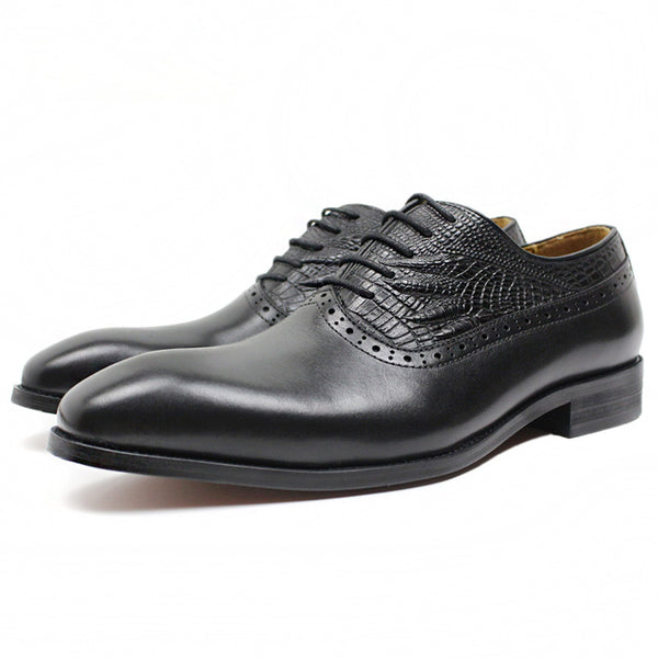Zapatos de Cuero Ejecutivo Premium con Piel de Res