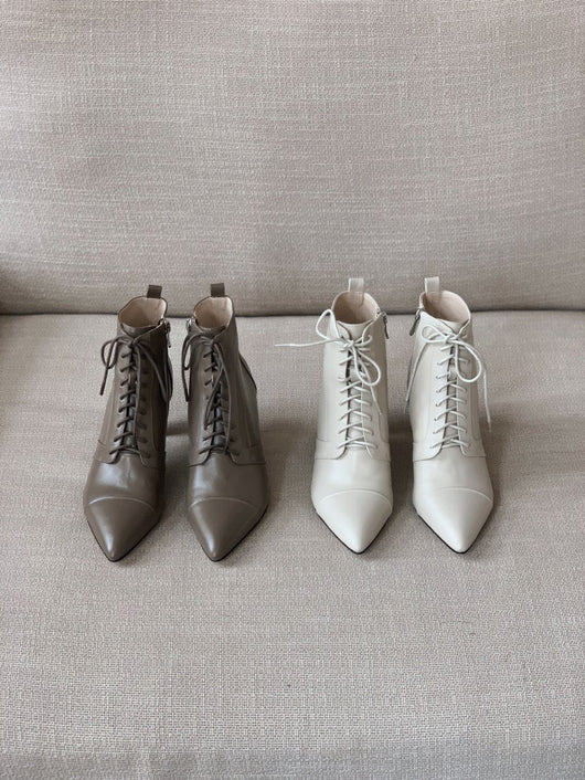 Botas Martin Elegantes con Cordones y Tacón Alto - Image 17