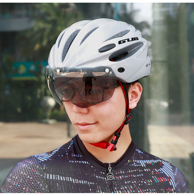Casco de Ciclismo con Gafas Magnéticas Integradas - Image 13