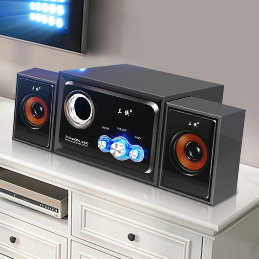 Parlante Bluetooth Portátil con Subwoofer para Notebook - Image 6
