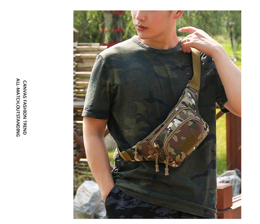 Riñonera Táctica Militar Camouflage - Mochila de Nylon para Deportes Outdoor - Image 21