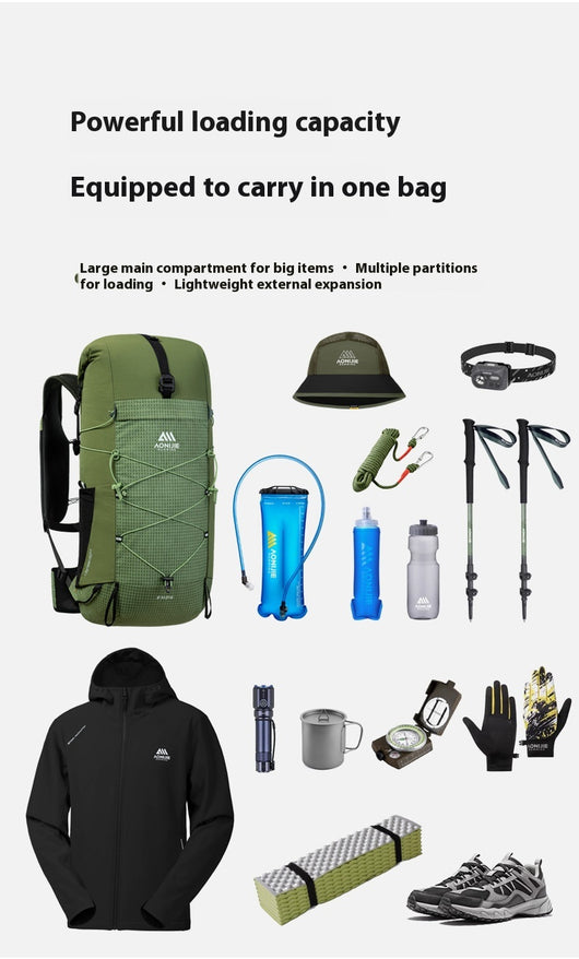 Mochila de Senderismo 24L de Gran Capacidad para Hombre y Mujer - Image 12