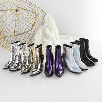 Botas Trendy Talla Grande Estilo Europeo y Americano para Mujer