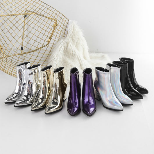 Botas Trendy Talla Grande Estilo Europeo y Americano para Mujer