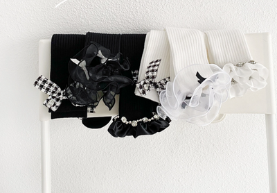 Calcetines Escolares Estilo Lolita con Encaje y Moño para Niñas - Image 15