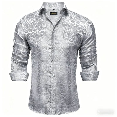 Camisa Casual Deportiva Holgada con Solapa para Hombre - Image 11