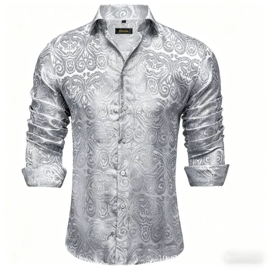 Camisa Casual Deportiva Holgada con Solapa para Hombre - Image 11