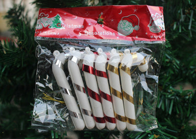 Bastones Navideños Tricolor Pequeños - Dulces Decorativos - Image 6