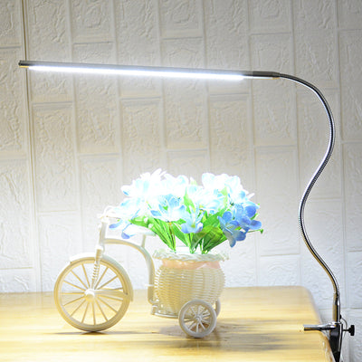 Lámpara LED de Escritorio con Brazo Extensible y Clip de Sujeción