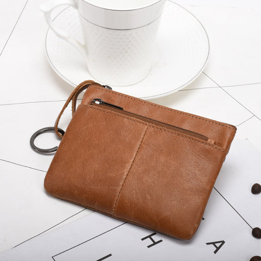 Billetera Retro de Cuero Genuino con Compartimento para Monedas - Image 12
