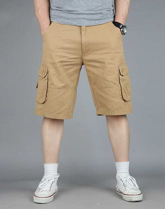 Shorts de Playa Casual con Bolsillos Funcionales para Hombre - Image 2