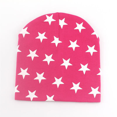 Gorro de Algodón para Bebé con Estrella de Cinco Puntas - Image 2