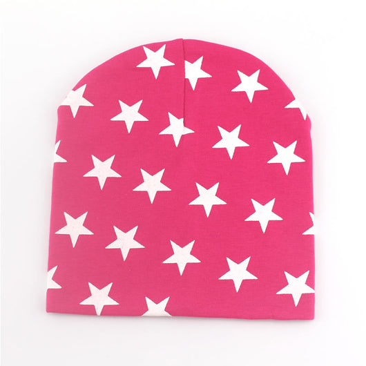 Gorro de Algodón para Bebé con Estrella de Cinco Puntas - Image 2