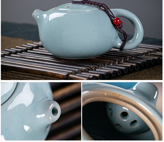 Juego de Té Kung Fu en Caja de Regalo - Cerámica Premium para Negocios - Image 28