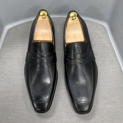 Mocasines de Cuero Italiano Clásico para Negocios - Image 19