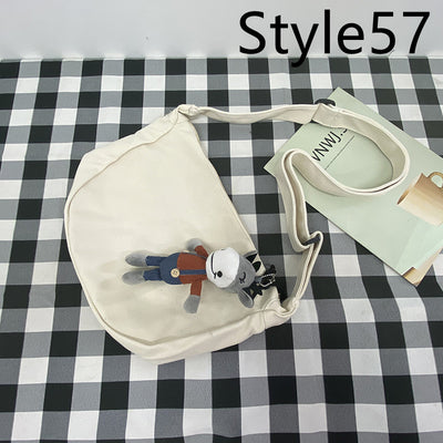 Bolsa Mensajero de Lona para Hombre - Bolso de Hombro Ligero y Versátil - Image 61