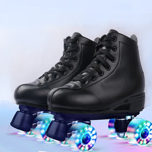 Patines de Cuatro Ruedas con Luces LED y Freno en Talón - Image 23