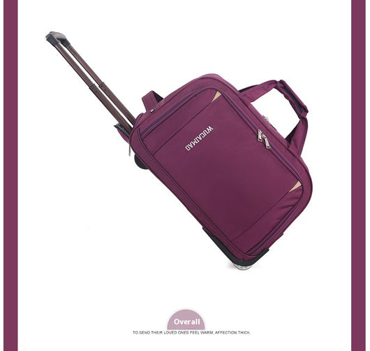 Maleta Trolley de Tela Oxford Plegable para Viajes - Image 23