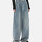 Pantalón Recto Cintura Alta Diseño Minimalista Tendencia Street Style